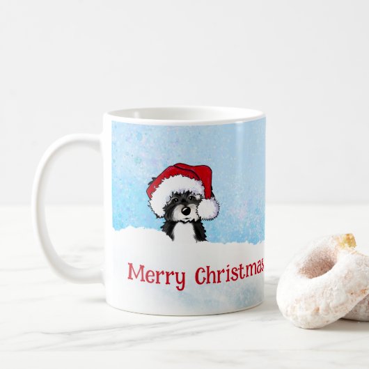 キニアート ハバナイズドッグ クリスマス コーヒーマグカップ (ドーナツ)