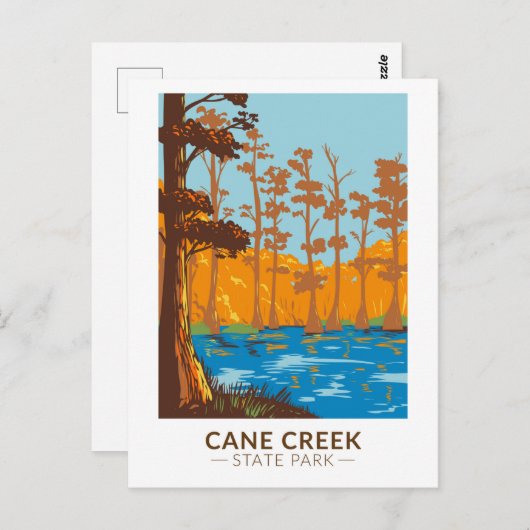 キニークリーク州パークアーカンソーヴィンテージ ポストカード (正面/裏面)