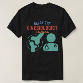 キネシオロジストがリラックスをお手伝いします Tシャツ