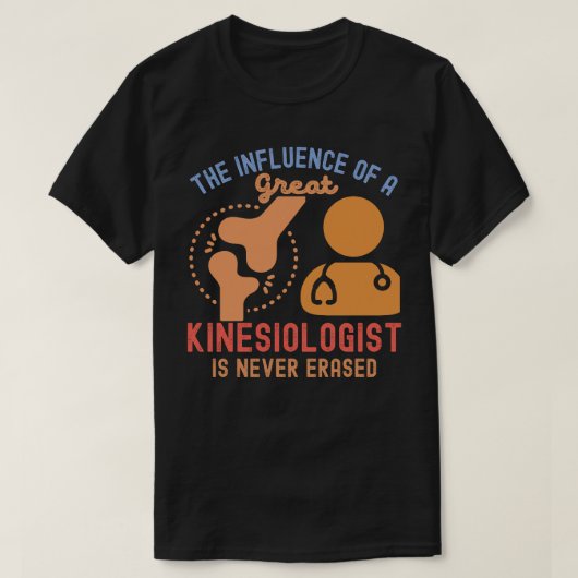 キネシオロジーの引用, キネシオロジー専攻 Tシャツ (デザイン正面)