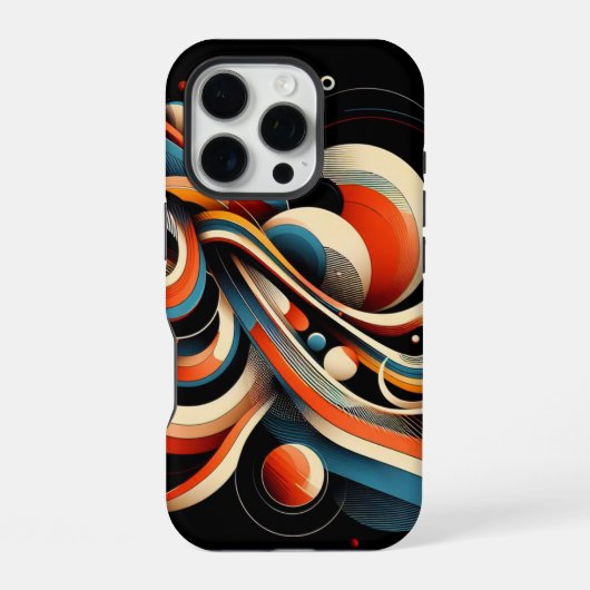 キネティック・オービット iPhoneケース (裏面)