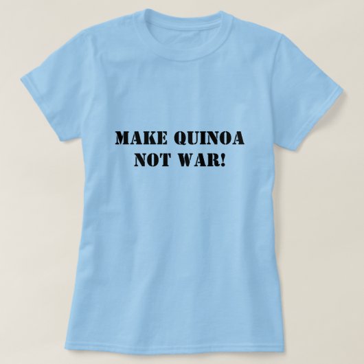 キノアない戦争をして下さい! Tシャツ (デザイン正面)