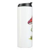 キノコお洒落の下で眠るカエル タンブラー (回転左)