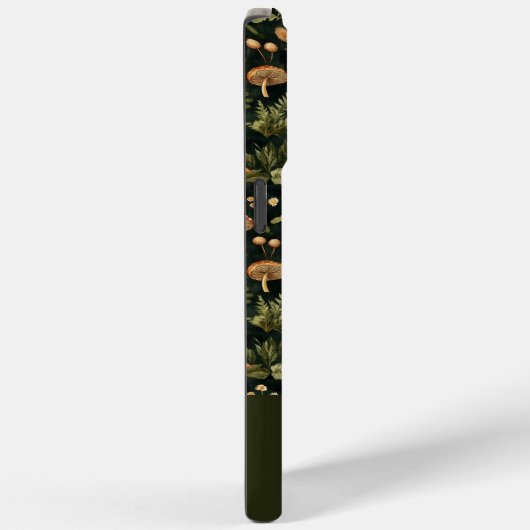 キノコお洒落型名前をカスタムする Case-Mate iPhoneケース (裏面 / 右)