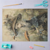 キノコお洒落妖精春フォレストNo1 薄葉紙 (クラフト)