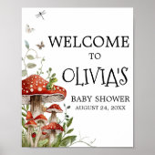 キノコお洒落菌秋へようこそ ポスター (正面)