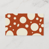 キノコお洒落赤ちゃんシャワーおむつラッフル エンクロージャーカード (裏面)