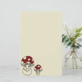 キノコかわいい固定の両面 (スタンド正面)