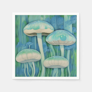 キノコかクラゲ? スタンダードカクテルナプキン