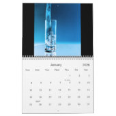 キノコで分 カレンダー (1月 2026)