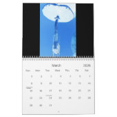 キノコで分 カレンダー (3月 2026)