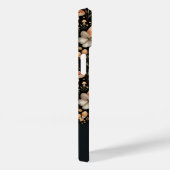 キノコと花のパターン（名前） Case-Mate iPhoneケース (裏面 / 右)