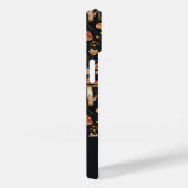 キノコと花のパターン（名前） Case-Mate iPhoneケース (裏面 / 右)