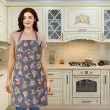 キノコと葉は紫