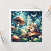 キノコに眠るエーテルの妖精 カード (正面/裏面インサイチュ)