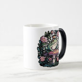 キノコのカエル モーフィングマグカップ (正面右)