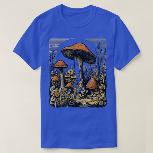 キノコのキノコのforager菌学専門家一覧1 tシャツ (デザイン正面)