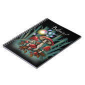 キノコのキノコを食べるノート ノートブック (左側)