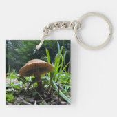 キノコのキーチェーン キーホルダー (裏面)