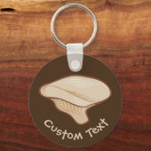 キノコのキーチェーン キーホルダー (正面)