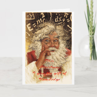 キノコのクリスマス シーズンカード