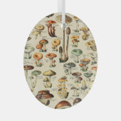 キノコのコレクション ガラスオーナメント (正面右)