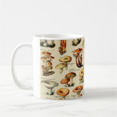 キノコのコレクション コーヒーマグカップ (左)