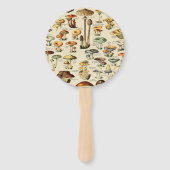 キノコのコレクション ハンドファン (正面)