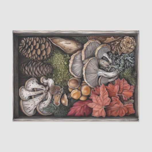 キノコのゴブリンの機知に富んだ自然分離組織 薄葉紙 (正面)