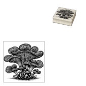 キノコのゴム印 ラバースタンプ (押印)