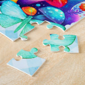 キノコのジグソーパズル ジグソーパズル (側面)