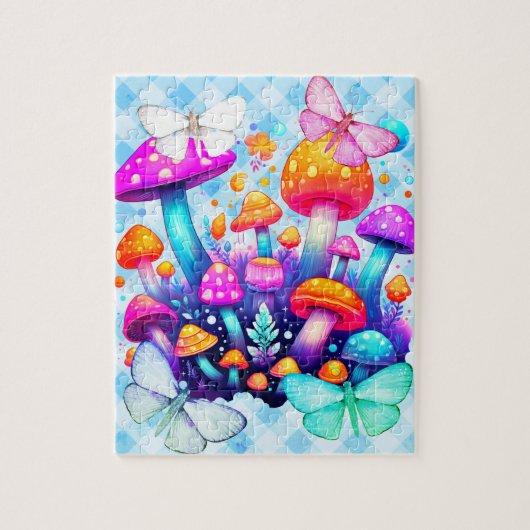 キノコのジグソーパズル ジグソーパズル (縦)
