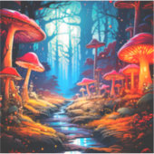 キノコのパス シール (正面)