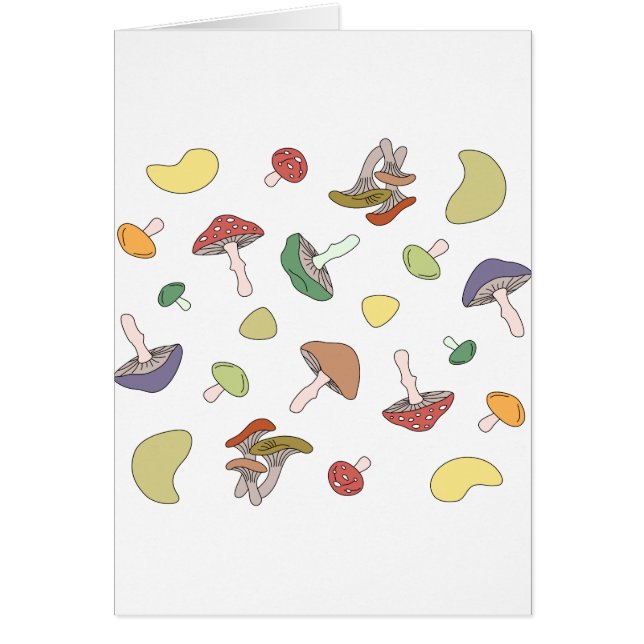 キノコのパターン (正面)