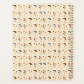 キノコのパターン プランナー手帳 (裏面)