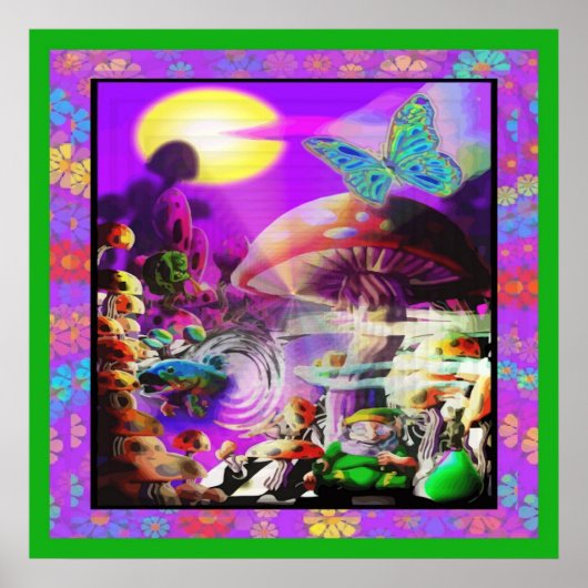 キノコのポスターの下 ポスター (正面)