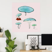 キノコのポスター第3シリーズ第8戦 ポスター (ホームオフィス)