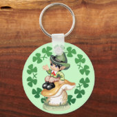 キノコのレプレシャン キーホルダー (正面)