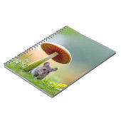 キノコの下のネズミ ノートブック (左側)