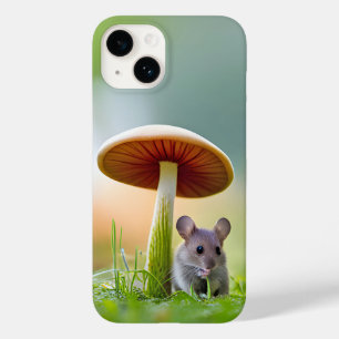 キノコの下のネズミ Case-Mate iPhone 14ケース