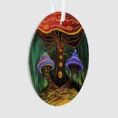 キノコの世界 オーナメント (正面)