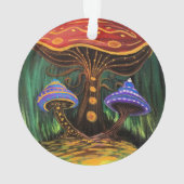 キノコの世界 オーナメント (裏面)