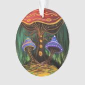 キノコの世界 オーナメント (正面)