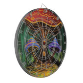 キノコの世界 ダーツボード (正面左)