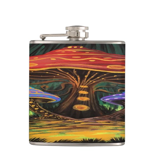 キノコの世界 フラスク (正面)