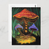 キノコの世界 ポストカード (正面/裏面)