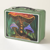 キノコの世界 メタルランチボックス (裏面)