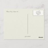 「キノコの丘の上」 ポストカード (裏面)