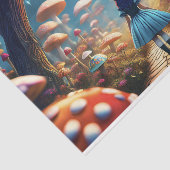 キノコの中でアリスを切り離すティッシュペーパー 薄葉紙 (詳細)