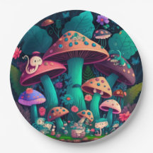 キノコの丸薬の下遊にかわいい小人